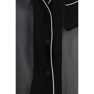 Black Silk Shirt