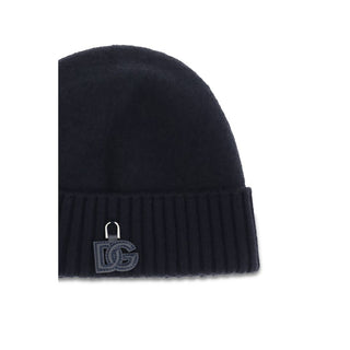 Black Wool Oves Aries Beanie