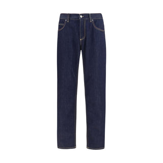 Blue Cotton Jeans Denim