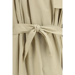 Beige Cotton Coat