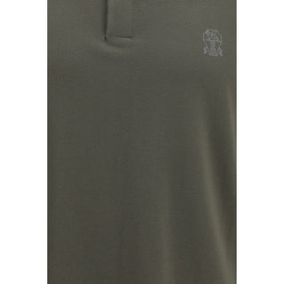 Bicolor Cotton Polo Shirt