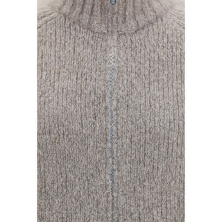 Gray Cashmere Cardigan
