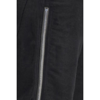 Black Wool Oves Aries Straight-Leg Jeans
