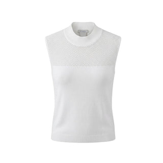 White Silk Women Sweater