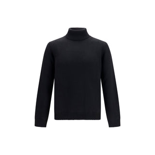 Black Wool Oves Aries Turtleneck