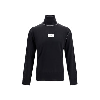 Black Wool Oves Aries Turtleneck