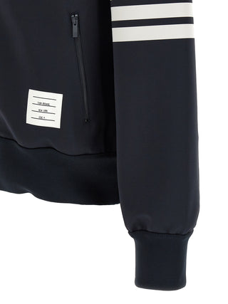 Blue Viscose Bomber