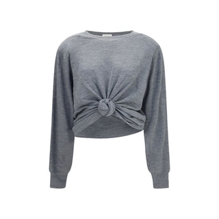 Gray Wool Oves Aries Long Sleeve T-Shirt