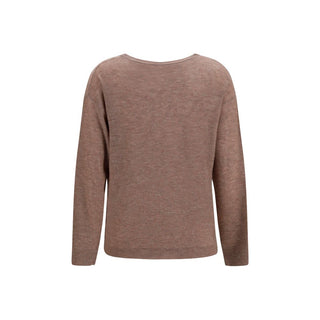 Brown Wool Oves Aries Sweatshirt