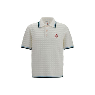 Polo de algodón blanco  