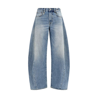 Blue Cotton Jeans Denim