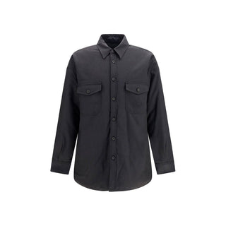 Gray Wool Oves Aries Shirt