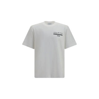 Camiseta de algodón blanca