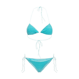 Bikini azul de elastano