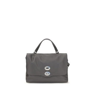 Gray Calf Leather Bos Taurus Handbag