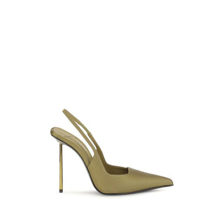 Bicolor Silk Pumps