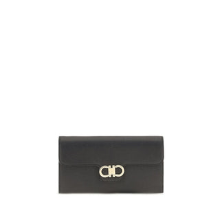 Cartera Bos Taurus de piel de becerro negra