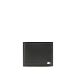 Cartera Bos Taurus de piel de becerro negra