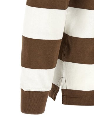 Brown Cotton Polo Shirt