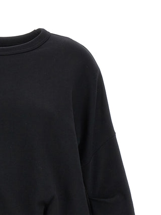 Sudadera de algodón negro