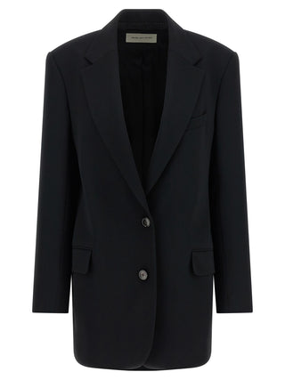 Black Polyester Blazer