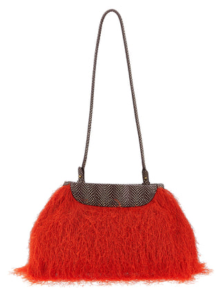 Multicolor Polyester Clutch Bag
