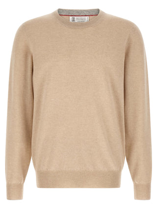 Beige Cashmere Cardigan