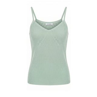 Green Wool Women Tank