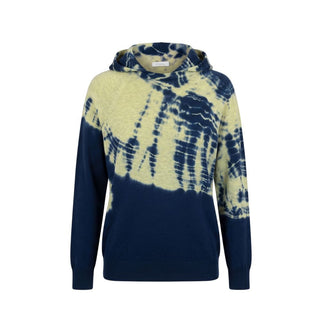 Blue Cotton Women's Sweatshirt