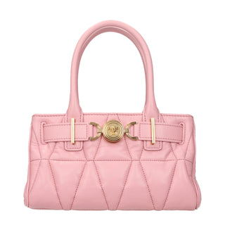 Pink Leather Handbag