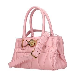 Pink Leather Handbag