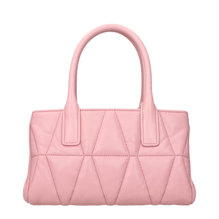 Pink Leather Handbag