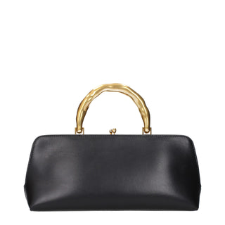 Black Leather Handbag