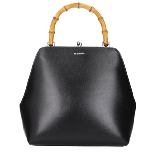 Bolso negro de cuero