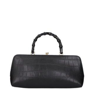 Black Leather Handbag