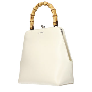 Beige Leather Handbag