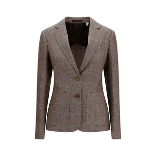 Blazer Aries de lana marrón Oves  
