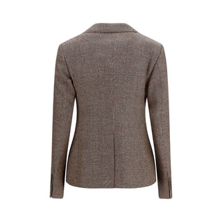 Blazer Aries de lana marrón Oves  