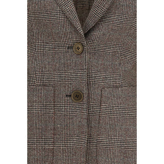 Blazer Aries de lana marrón Oves  