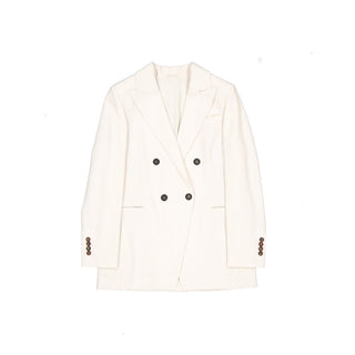 White Virgin Wool Blazer