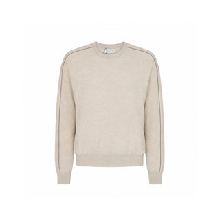 Beige Cashmere Sweatshirt