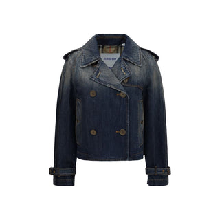Blue Cotton Denim Jacket