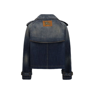 Blue Cotton Denim Jacket