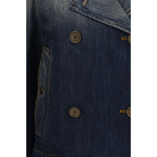 Blue Cotton Denim Jacket