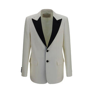 White Wool Oves Aries Blazer