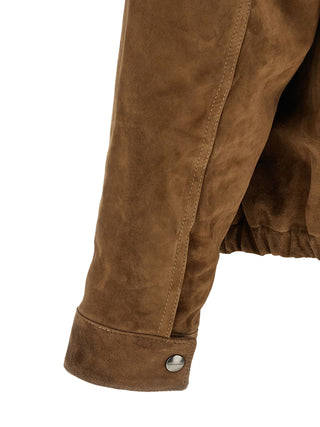 Brown Calfskin Leather Jacket