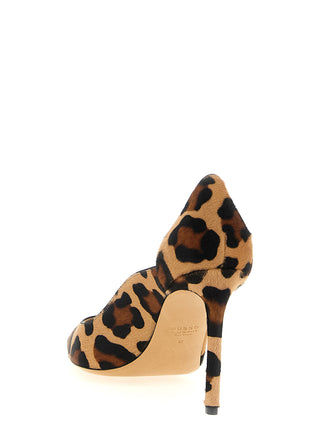 Multicolor Goatskin High Heel Pumps