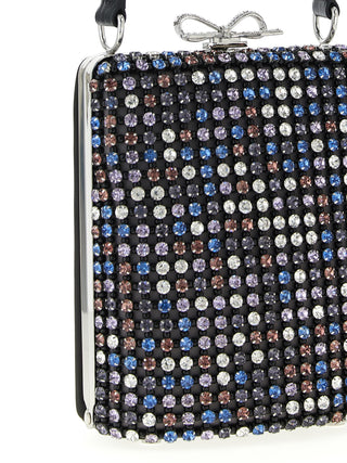 Bolso de mano multicolor de poliéster
