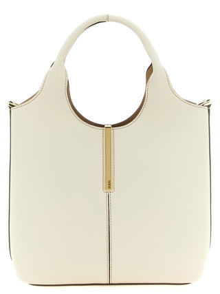 White Calfskin Tote Bag