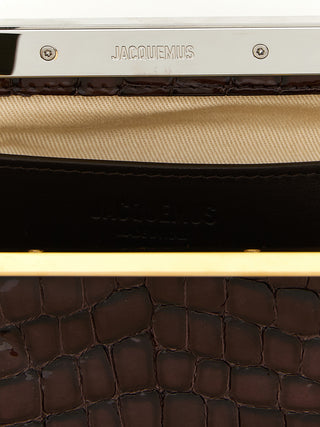 Brown Goatskin Clutch Bag